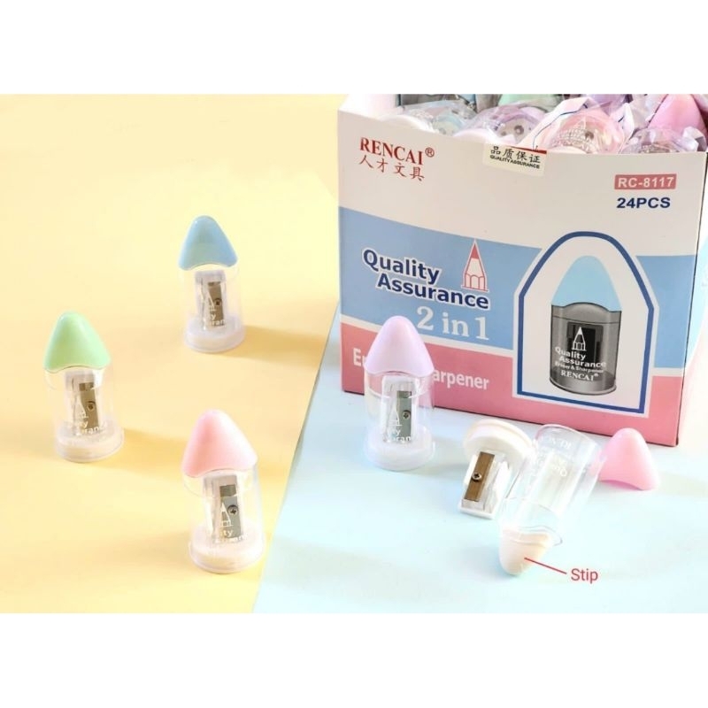 

Rautan Pensil / Pencil Sharpener 2 in 1