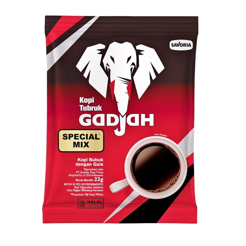 

Kopi Tubruk Gadjah Manis Special Mix Sachet 23gram (1 pcs)