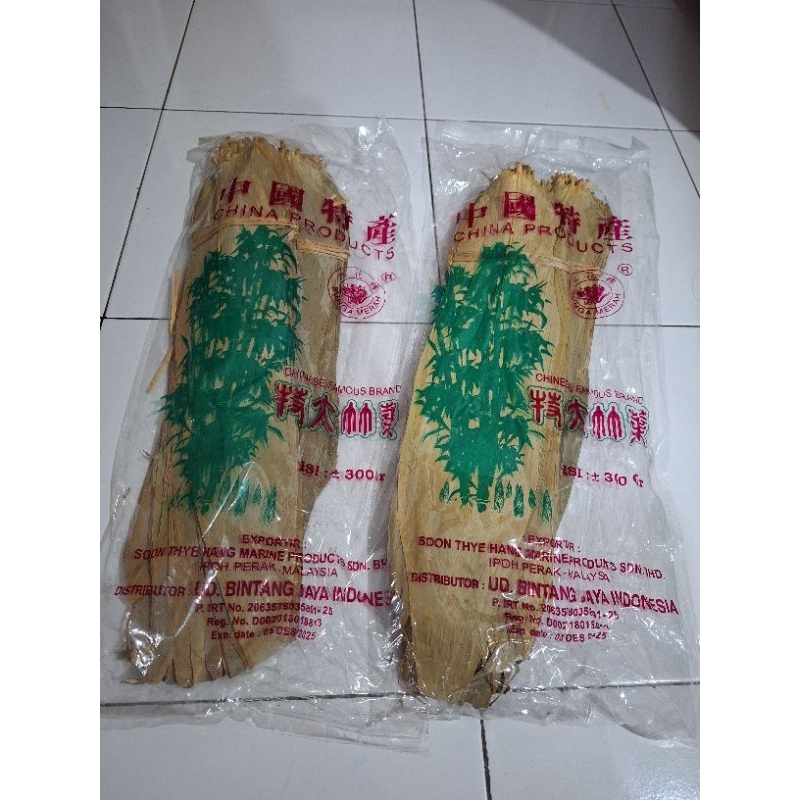 

Daun bambu bakcang kering 300 gr