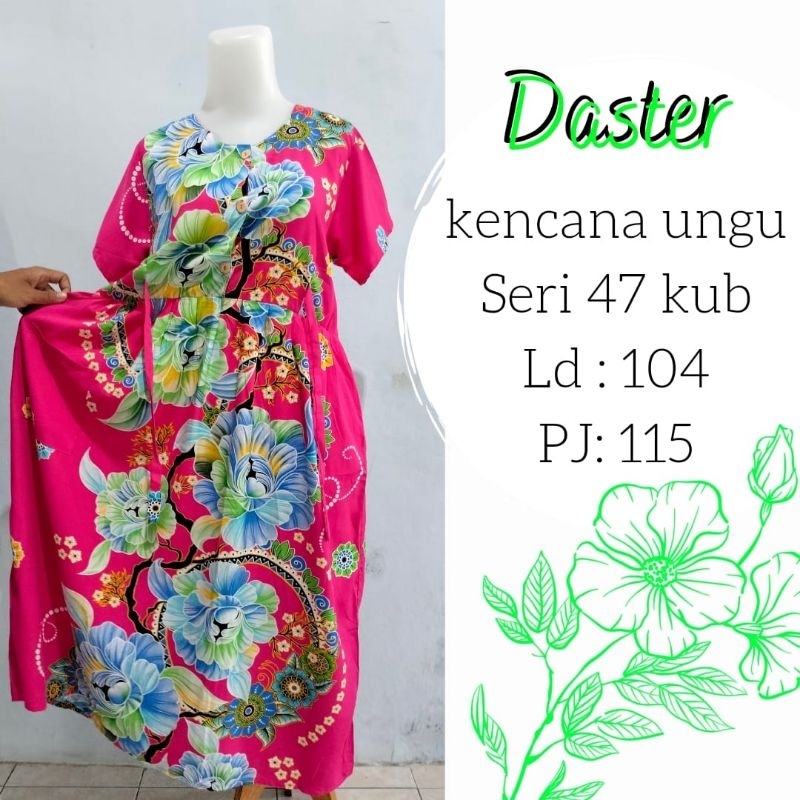 DASTER KUB SERI 47 KENCANA UNGU LABEL BIRU