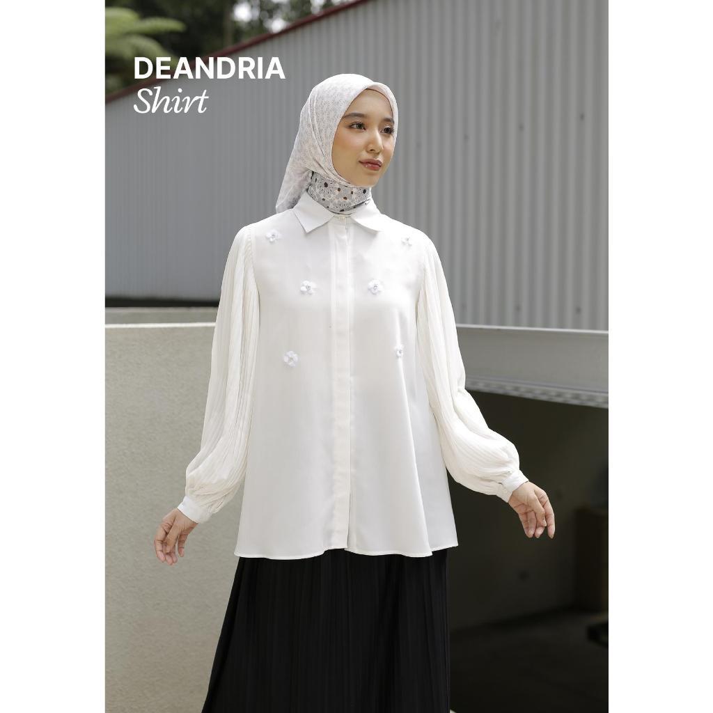 ZOYA Deandria Tunik New Arrival 2024 Atasan Blouse Kemeja Blus Best Seller Pakaian Muslim Wanita Bus