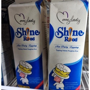 

KODE PRODUK CGSQ7924 Shine road whipping cream non dairy whip topping nabati merry lady 1lt