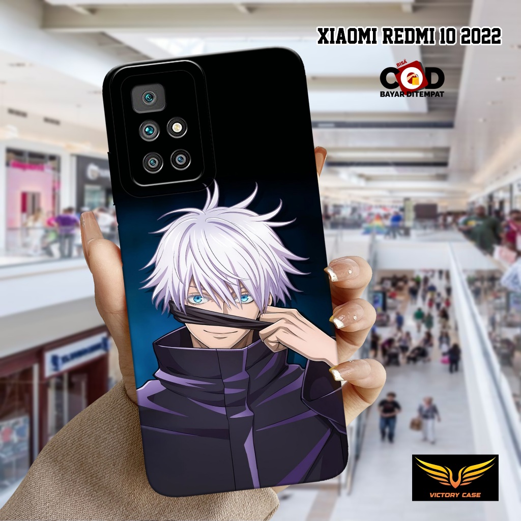 Case Hp XIAOMI REDMI 10 2022 Terbaru Motif ANIME Bahan Softcase Silikon Lentur & Tebal
