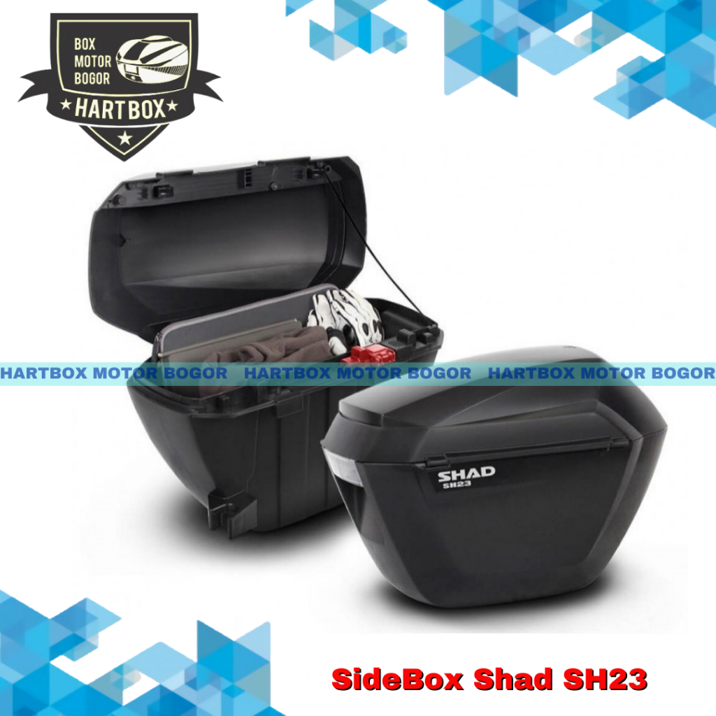 SideBox Box Samping Original Shad SH23 SH 23 Box Motor Pinggir Byson Xmax Nmax Pcx CRF CBR CB150
