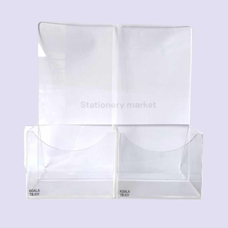 

Brosur Akrilik Tent / Acrylic stand brosur / Tempat brosur Akrilik 1/3 folio