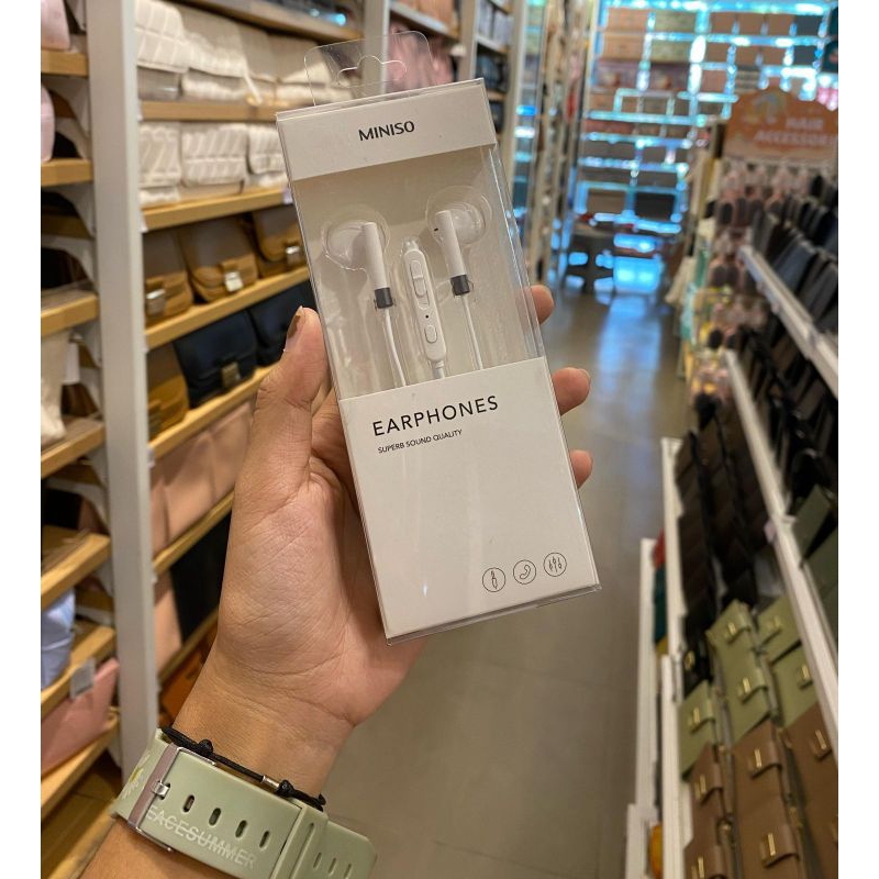 Miniso Earphones White