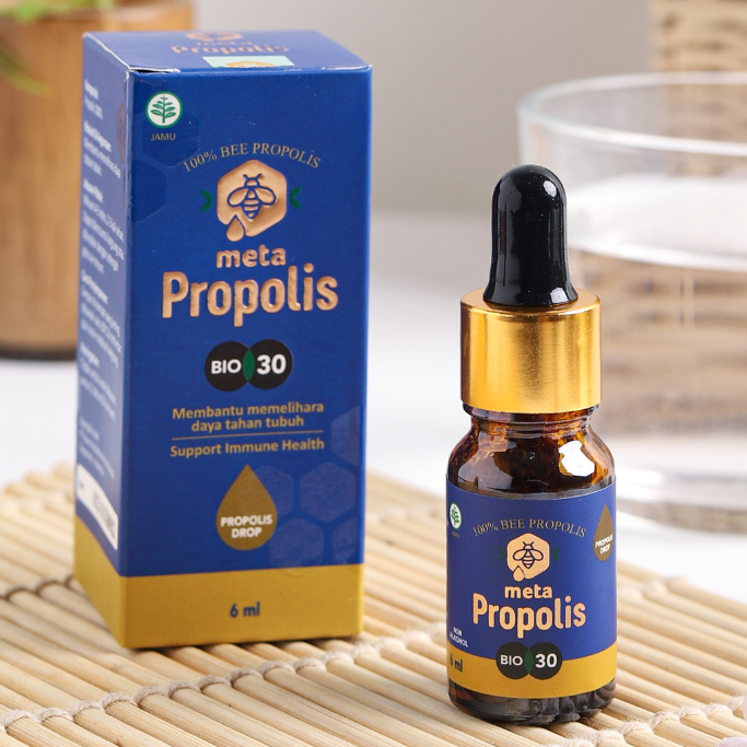 Meta Propolis Bio 30 Asli Original BPOM Multikhasiat kemasan 6ml