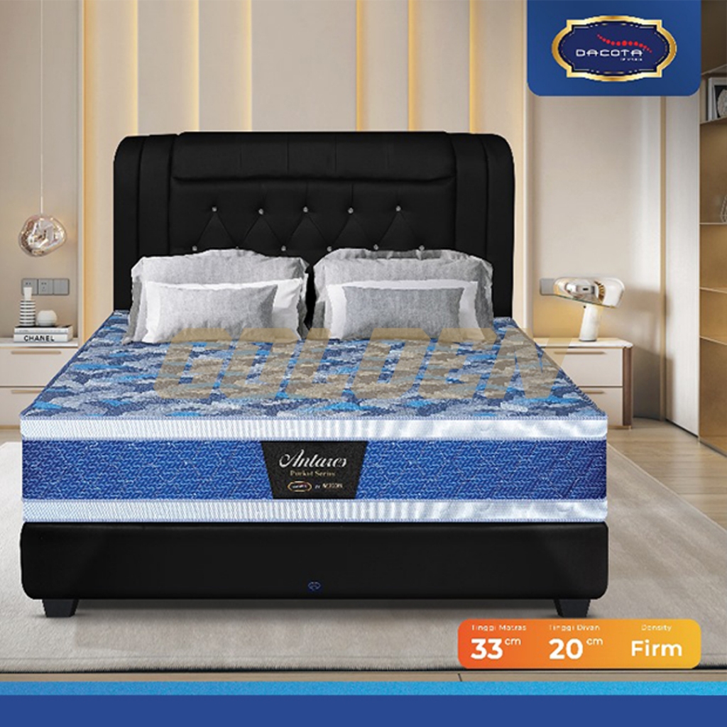 Springbed Dacota Antares Fullset 180x200cm Matras Murah