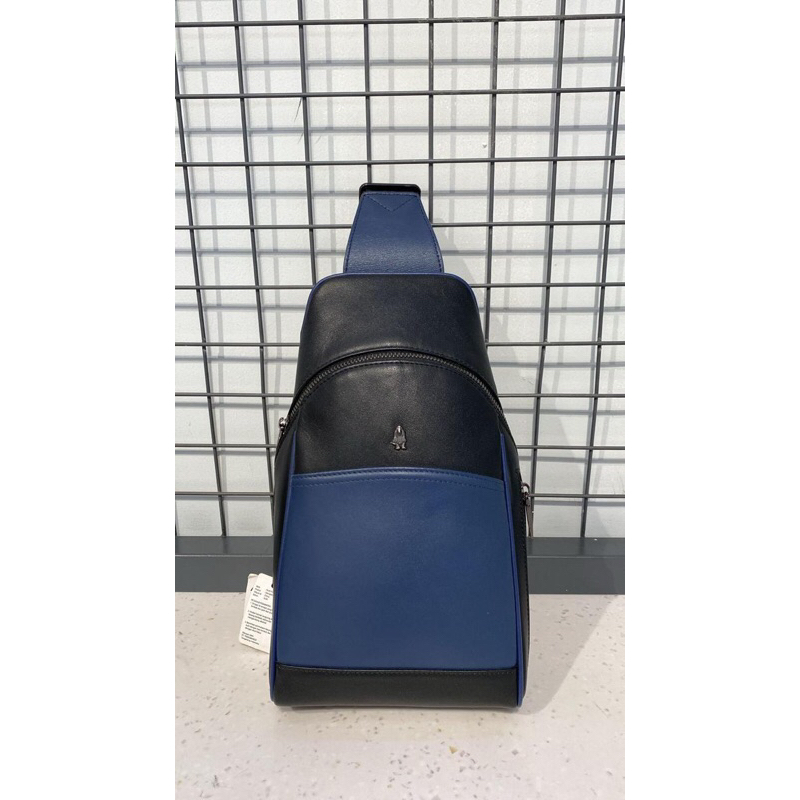 Tas pria sling bag Hush Puppies original