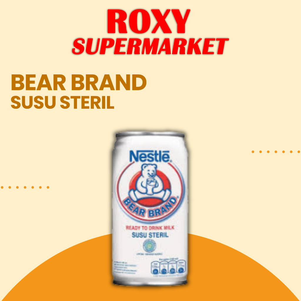 

BEAR BRAND - Susu Steril 189ml