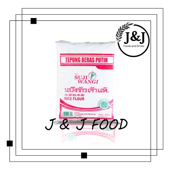 

Tepung Beras Putih Rice Flour Sujiwangi 500 Gram x 20 Bks ( KHUSUS KURIR REGULER )