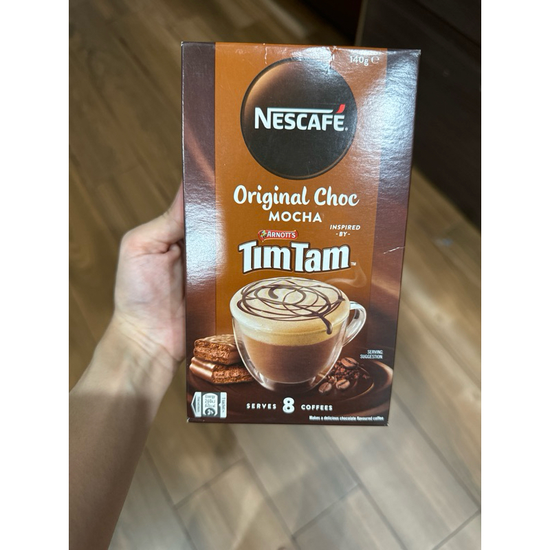 

nescafe orginal mocha timtam disc 50%
