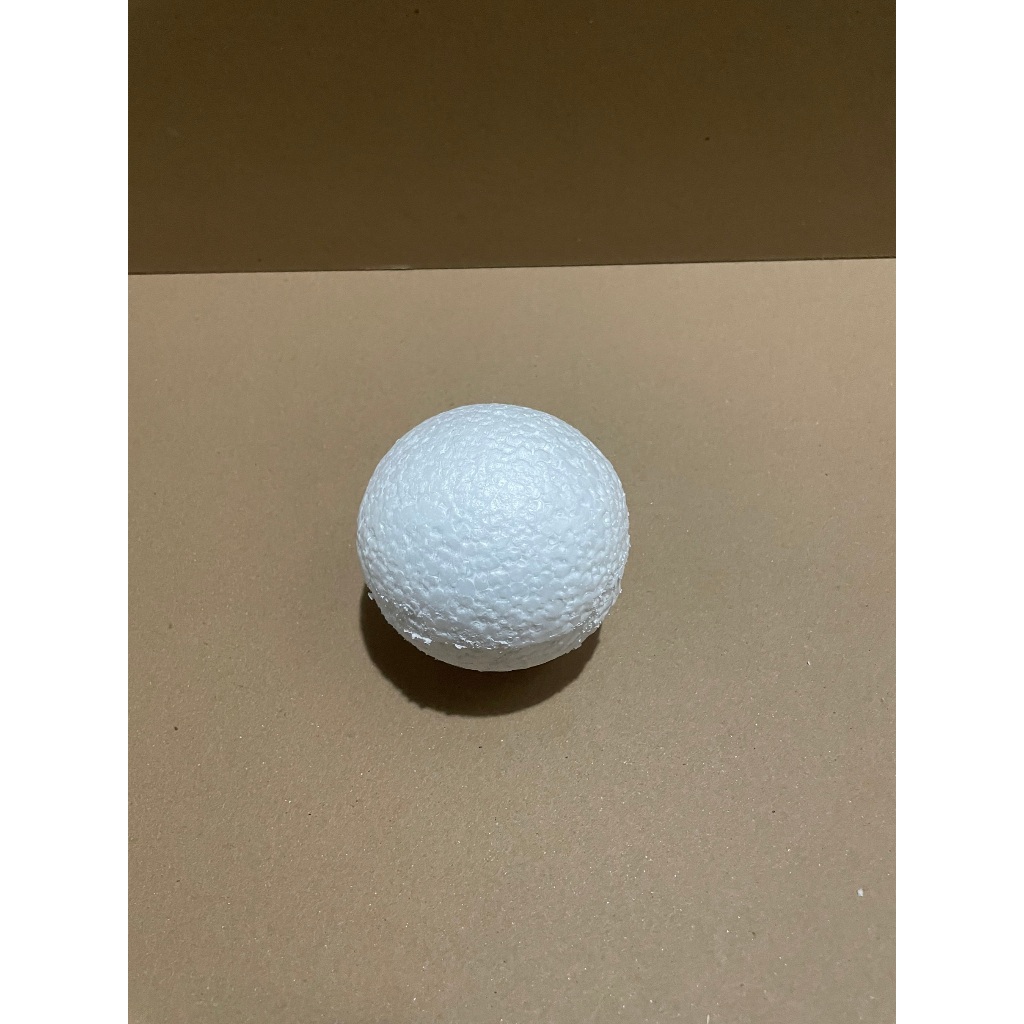 Styrofoam Bola Diameter 10 cm/Styrofoam Bola/Dekorasi Bola/Dekorasi Styrofoam/Sterofoam Dekorasi