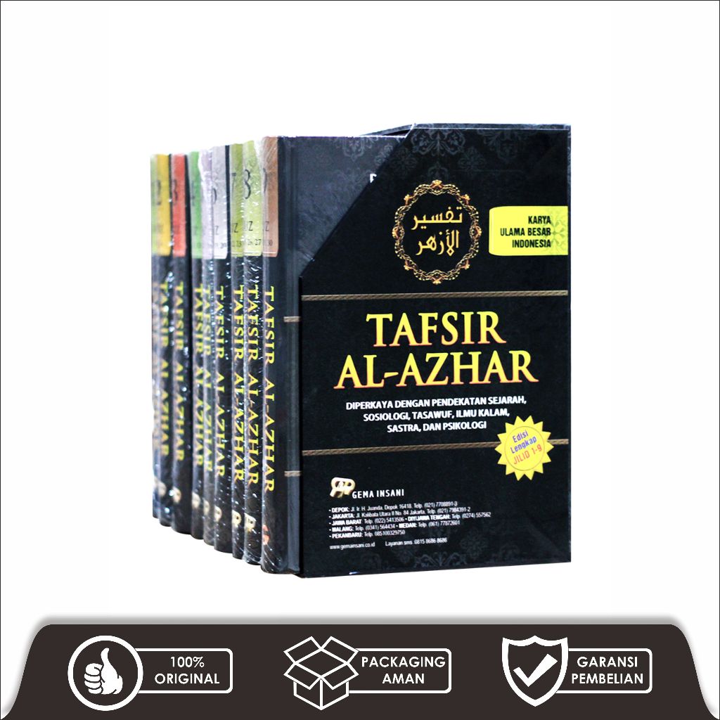 Tafsir al-Azhar Buya Hamka (Satuan jilid 1 - 9)