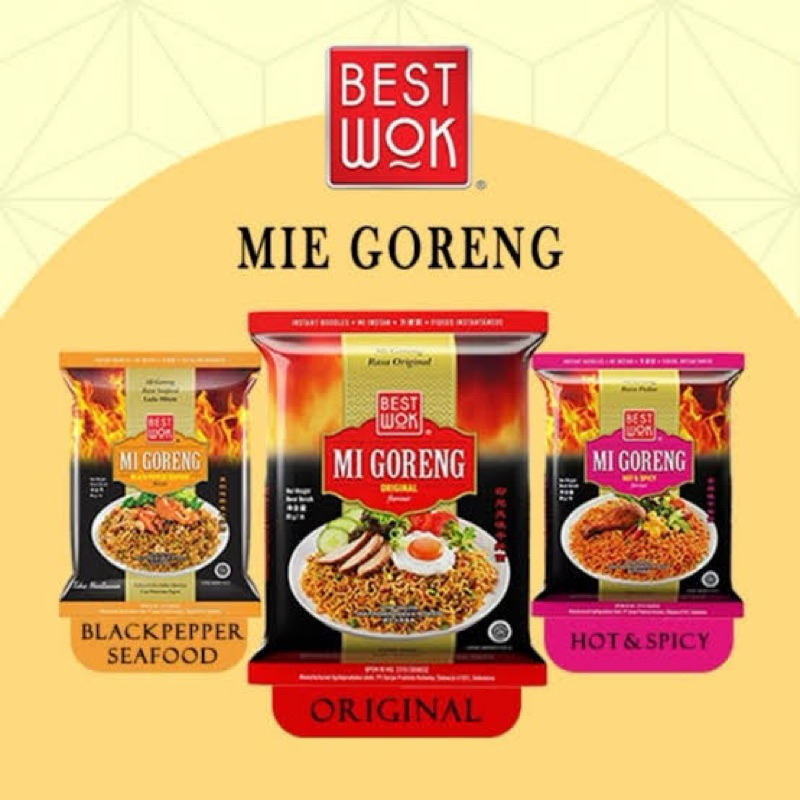 

BEST WOK Mie Goreng Instan