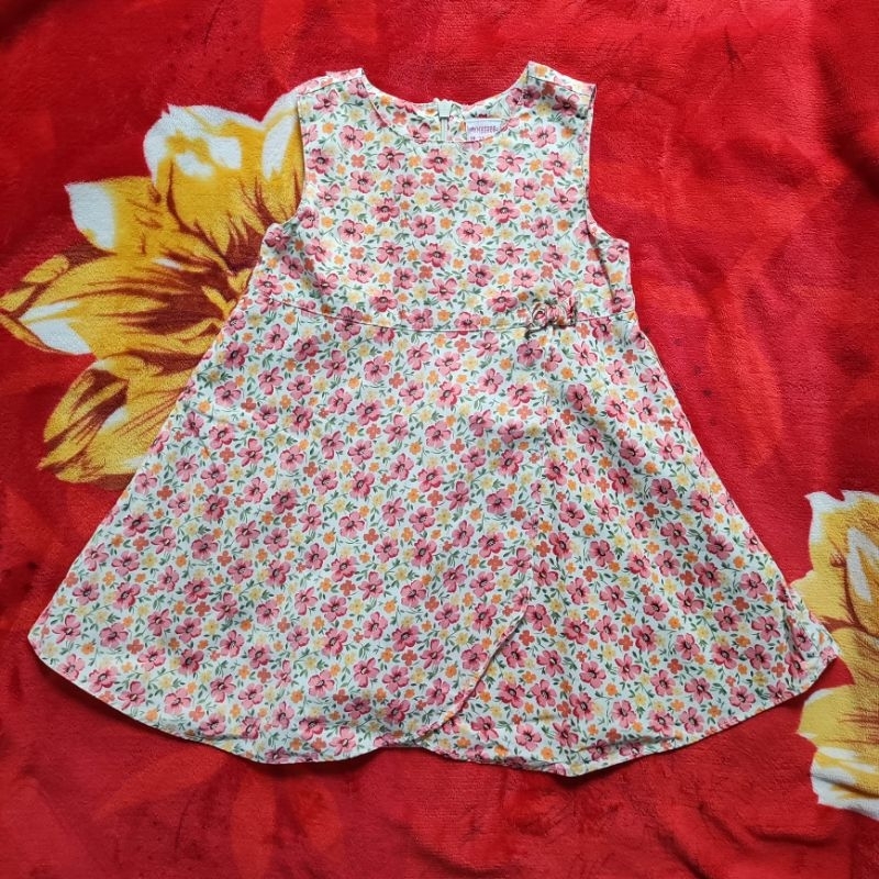 Preloved Dress Bayi Anak Perempuan Flower
