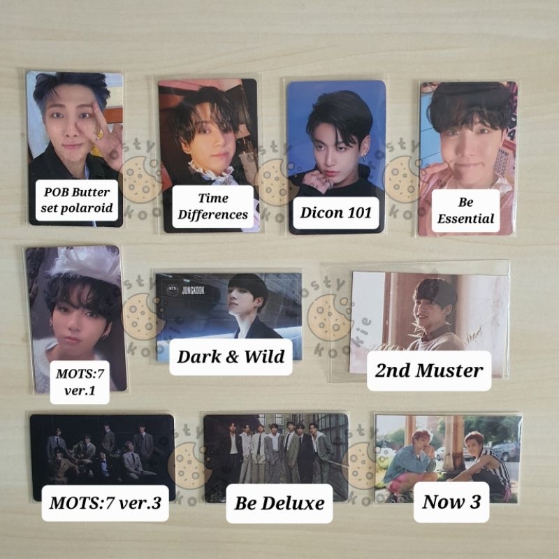 BTS Official Photocard / PC Be Essential Be Deluxe - J-Hope OT7