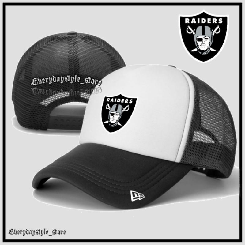 Topi Raiders Oakland Trucker/Jaring Premium Quality