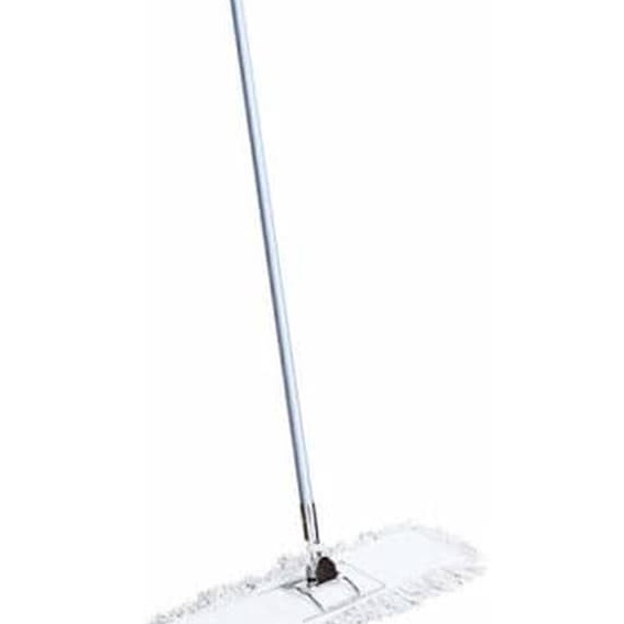 Hemat Lobby Duster Putih Set Komplit 5CM Kain Pel Lobby Dorong Gagang Panjang Alat Pembersih Sapu De