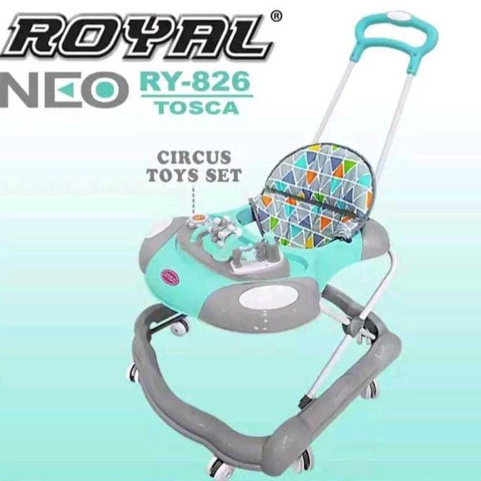 ART C68K ROYAL BABY  BABY WALKER MUSIK KECIL