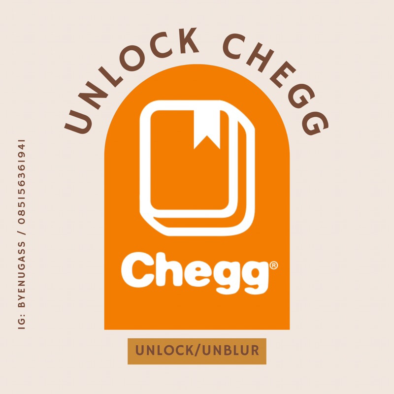 

UNBLUR/UNLOCK CHEGG 24 JAM