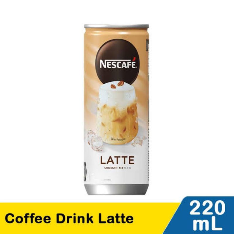 

NESCAFE LATTE VARIAN RASA 220ML EXP 2025