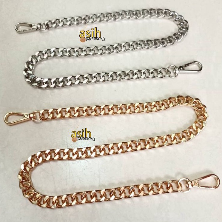 Tali tas rantai besi import 335 murah tali tas rantai cantik tali tas rantai siap pakai