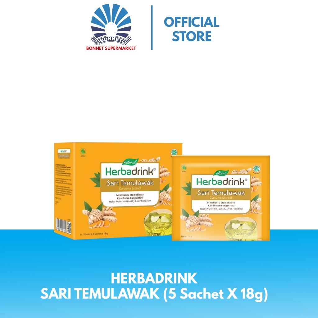 

Herbadrink Sari temulawak (5 Sachet x 18g) 8998667000155