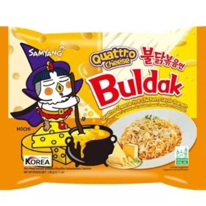 

Samyang Quattro Cheese buldak HALAL GROSIR