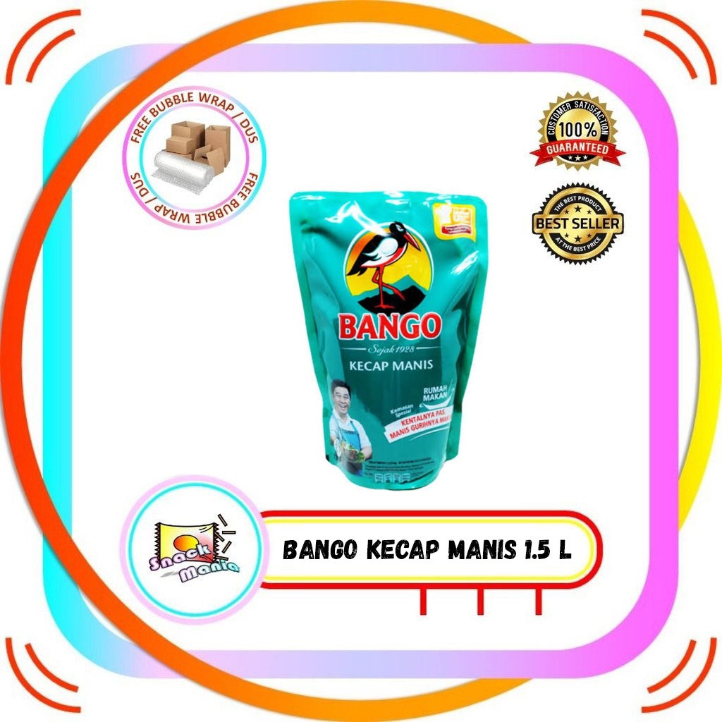 

BANGO Kecap Manis Pouch 1.525 liter 1525 kg Refill