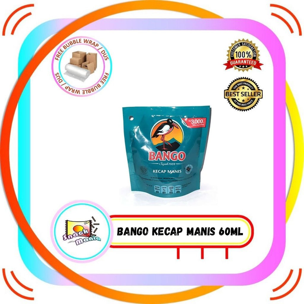 

BANGO Kecap Manis Pouch Refill ~ 60ml