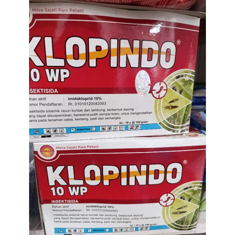 Insektisida KLOPINDO 10 WP