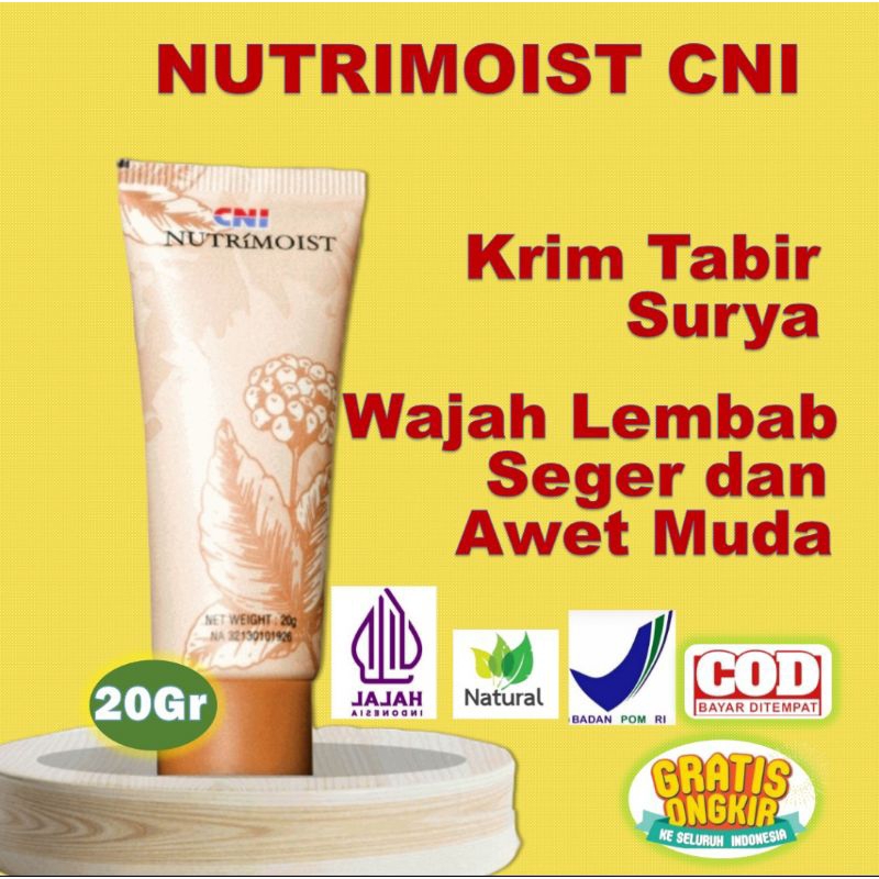 Nutrimoist CNI 20 gr Salep Luka Jerawat tanpa Bekas Sebagai Pelembab Nutrimoist CNI Original