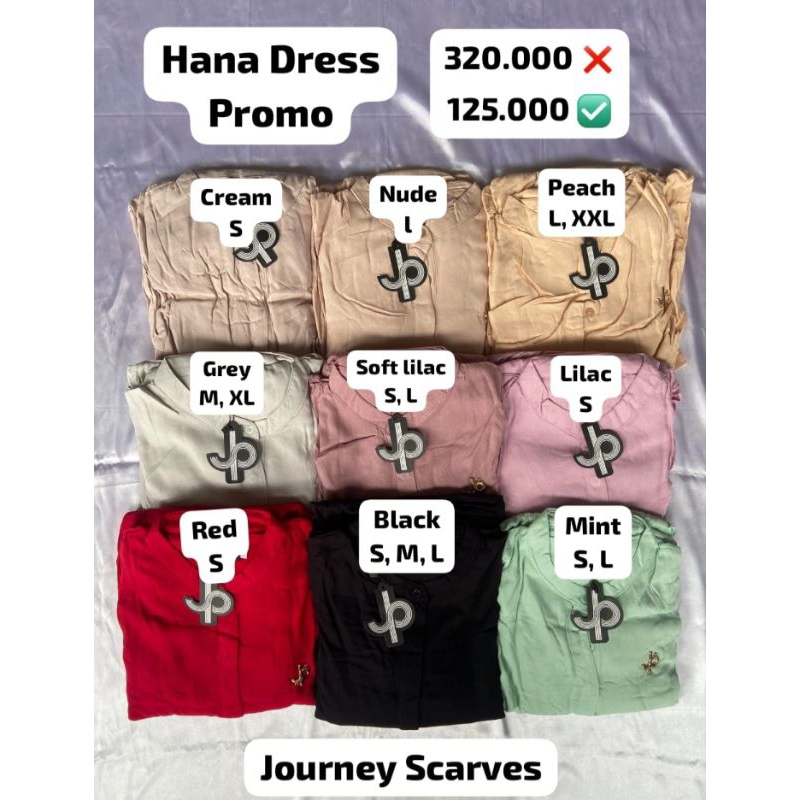 HANA Dress PROMO by JOURNEY PREMIUM