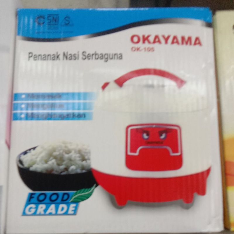 MAGIC COM OKAYAMA OK 106 / RICE COOKER OKAYAMA  1 LITER