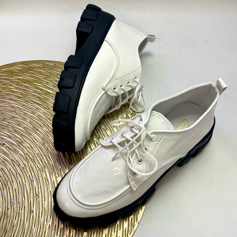 PROMO 6.6 sepatu Docmart cewek | sepatu docmart putih by exelyn | sepatu boot docmart wanita