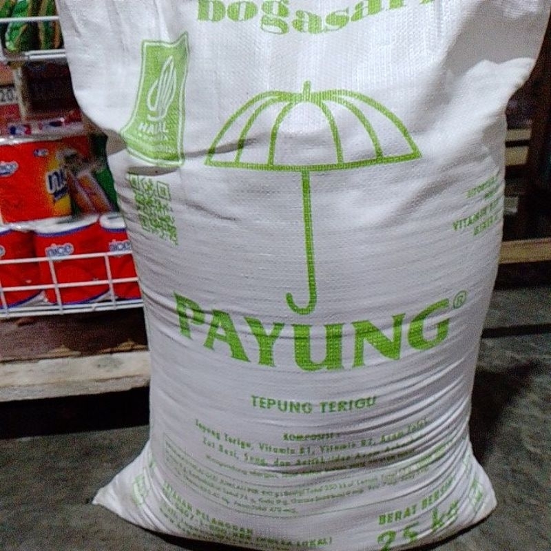 

Tepung Terigu Bogasari Payung Kemasan Repack 1 kg