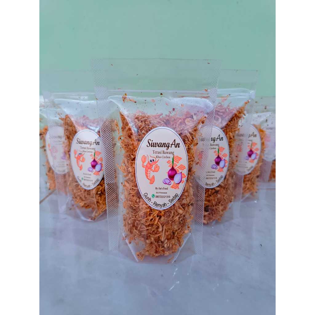

Siwang An's Terasi Bawang Cocok Untuk Lauk atau Penyedap Makanan