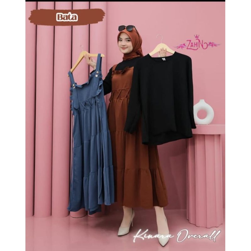 MIDI DRESS KINARA OVERAL // DRESS OVEROL SET INER