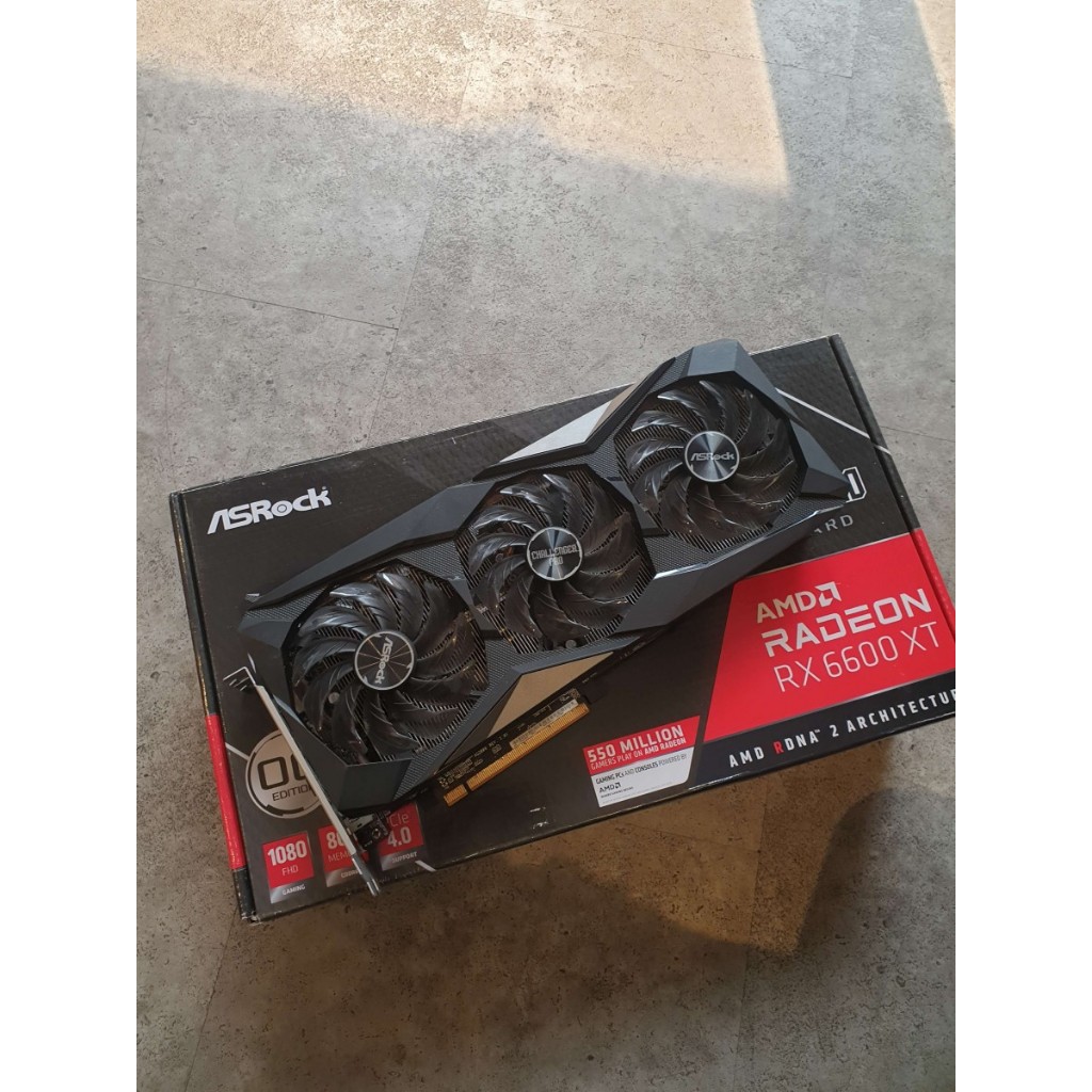 ASROCK RX 6600 XT CHALLENGER PRO OC 8GB DDR6 128BIT RADEON VGA / RX 6600XT