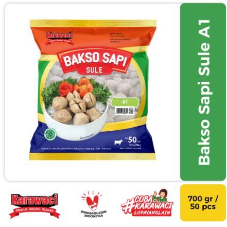 

Bakso Sapi A1 isi 50 - Karawaci