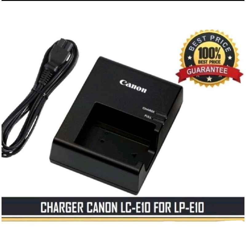Charger Canon LC-E10/LC-E10E  Baterai Canon LP-E10 1100D 1200D 1300D 1400D 1500D