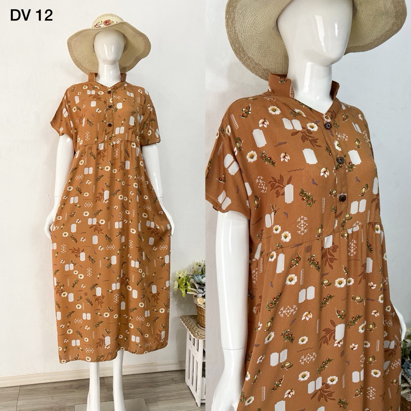 DASTER RAYON PREMIUM /HOME DRESS/LONG DASTER