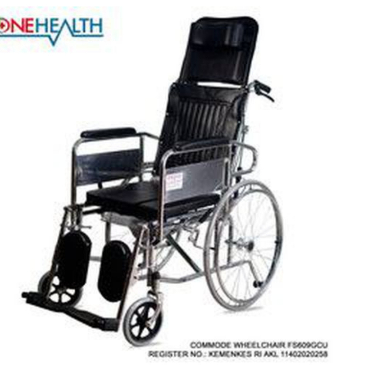 Kursi Roda 3 in 1 ONEHEALT FS 609 GC / Wheelchair FS 609GC