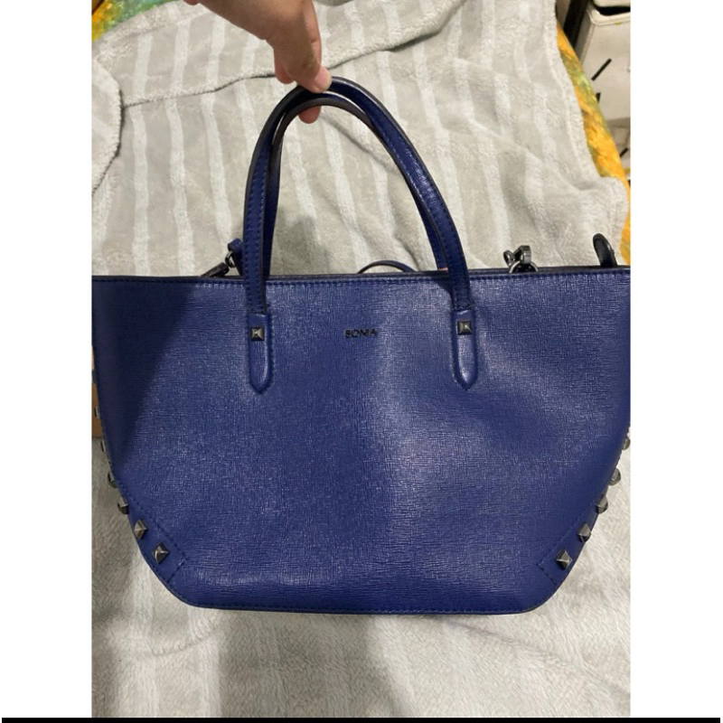 [PRELOVED] TAS BRANDED BONIA ASLI 100% WARNA BIRU