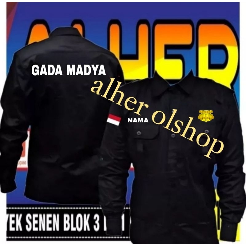 kemeja gada madya baju gada madya seragam gada madya Pdl gada madya Pdh gada madya Hem gada madya ke