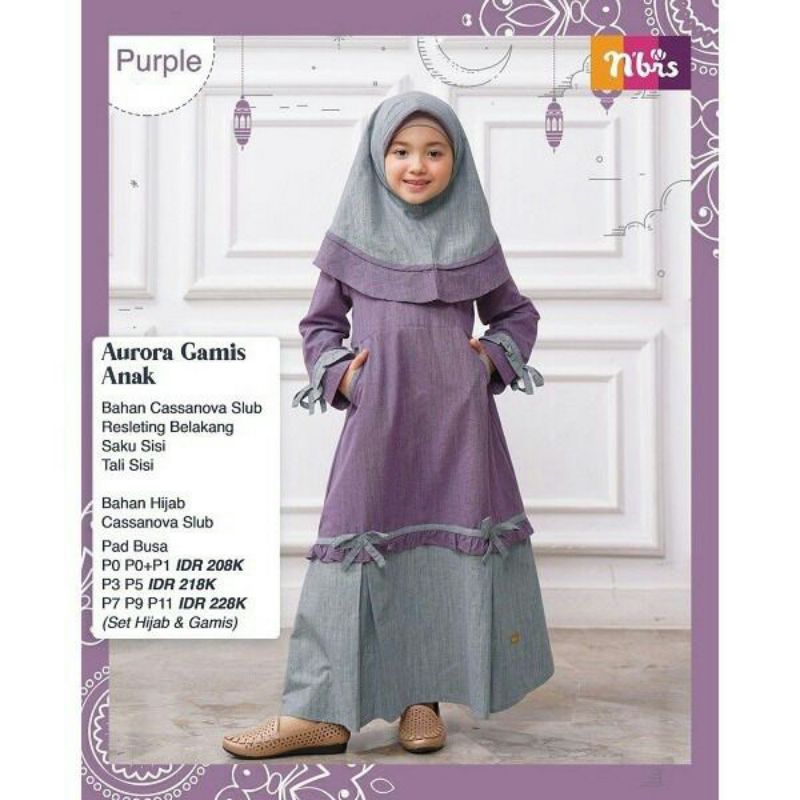 Gamis Anak Aurora