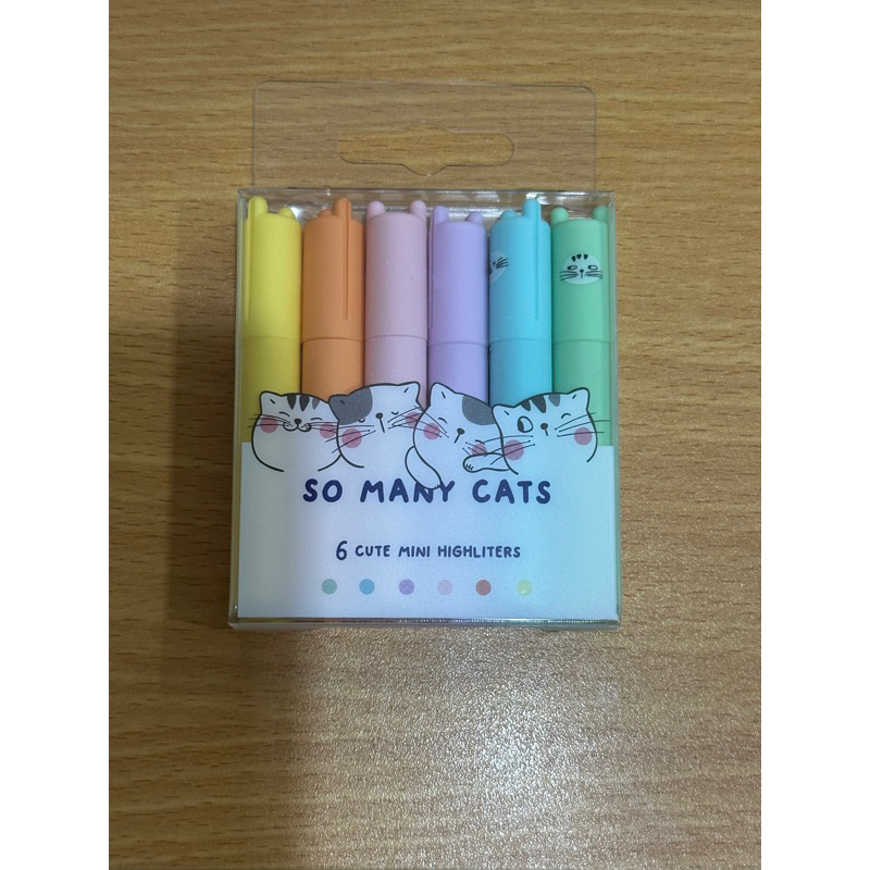 

PALING MURAH Stabilo Pastel Imut So Many Cats Mini 6 Warna