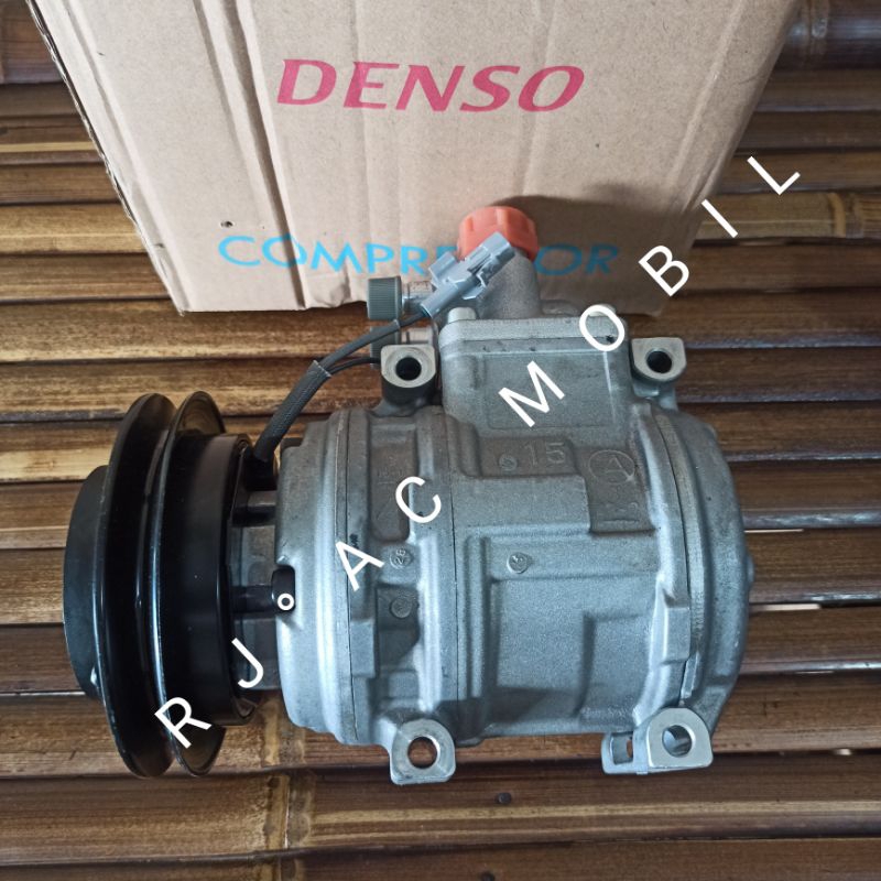 KOMPRESSOR AC KIJANG EFI KAPSUL DENSO ORIGINAL ASLI KOMPLIT