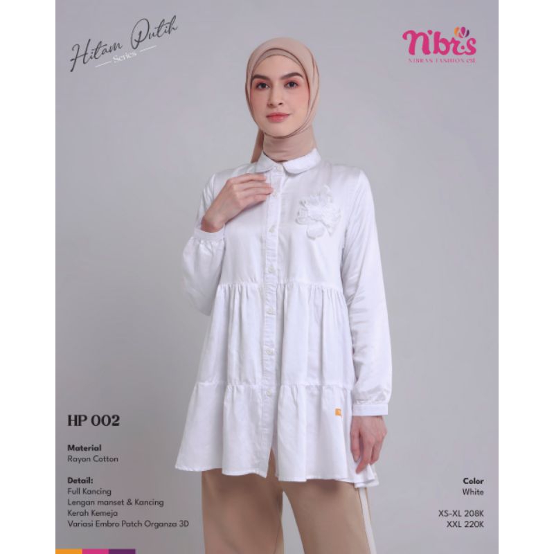 NIBRAS HITAM PUTIH 02 /NIBRAS HP 02 /HP 02 NIBRAS /ATASAN NIBRAS TERBARU /COD